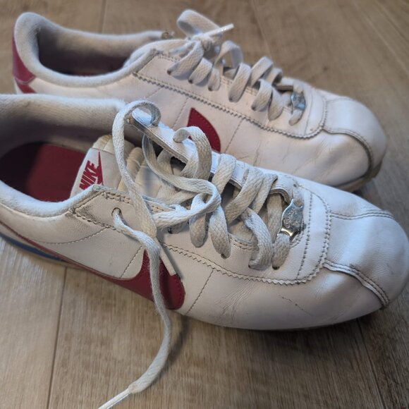 Nike Cortez 72 OG Forrest Gump Shoes White Red Blue 882254-164 Men’s - Sz 8.5 - Picture 1 of 8